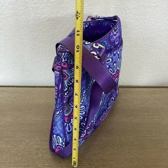 NWOT Vera Bradley Purple Lilac Tapestry Paisley Crossbody Bag Purse - Picture 4 of 9